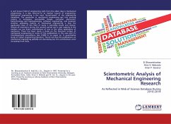 Scientometric Analysis of Mechanical Engineering Research - Bhavanishankar, B.;Malavade, Kiran S.;Savanur, Kiran P.