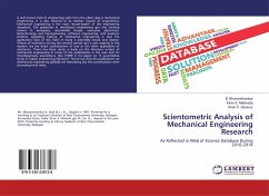 Scientometric Analysis of Mechanical Engineering Research