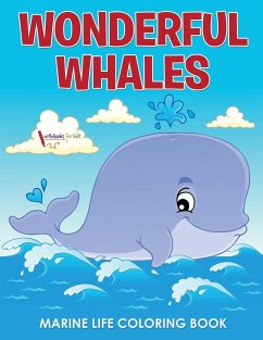 Wonderful Whales Marine Life Coloring Book - For Kids, Activibooks