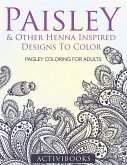 Paisley & Other Henna Inspired Designs To Color