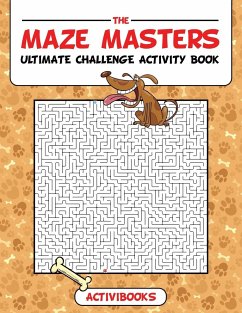 The Maze Masters Ultimate Challenge Activity Book - Activibooks