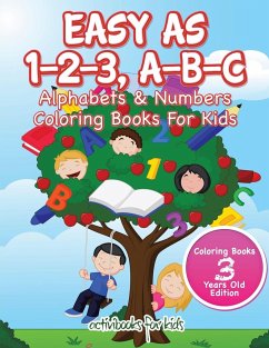 Easy As 1-2-3, A-B-C - For Kids, Activibooks