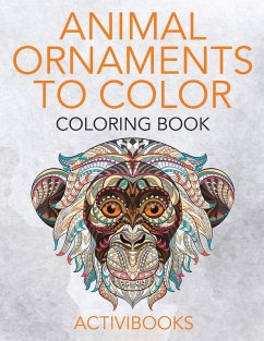 Cover Animal Ornaments to Color Coloring Book