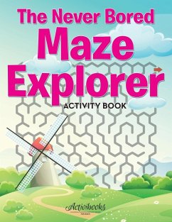 The Never Bored Maze Explorer Activity Book - Activibooks