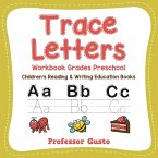 Trace Letters Workbook Grades Preschool