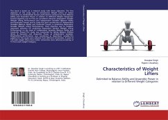 Characteristics of Weight Lifters - Singh, Dewakar;Choudhary, Rajeev
