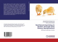 Nutritional Imprinting In Broilers Through Early Dietary Manipulations - Metwally Ahmed, Moustafa Mohamed;Abouelezz Fouad Mohammed, Khaled;Makled, Mohamed Nabil Issa