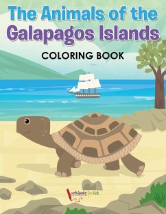 The Animals of the Galapagos Islands Coloring Book - For Kids, Activibooks