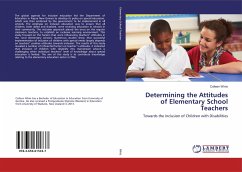 Determining the Attitudes of Elementary School Teachers