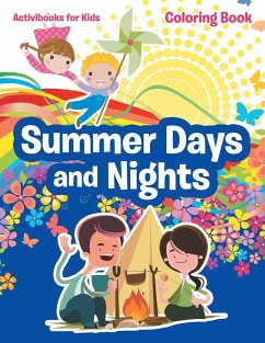 Summer Days and Nights Coloring Book - For Kids, Activibooks
