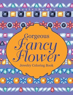 Gorgeous Fancy Flower Jewelry Coloring Book - Activibooks