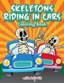 Skeletons Riding in Cars Coloring Book