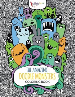 The Amazing Doodle Monsters Coloring Book - For Kids, Activibooks