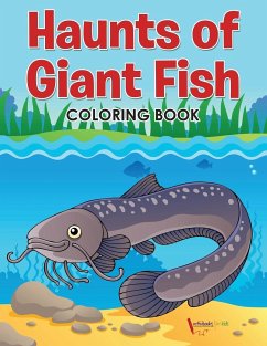 Haunts of Giant Fish Coloring Book - For Kids, Activibooks