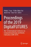 Proceedings of the 2019 DigitalFUTURES (eBook, PDF)