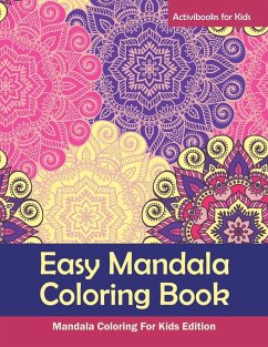 Cover Easy Mandala Coloring Book