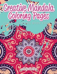 Creative Mandala Coloring Pages Jumbo Coloring Book Edition - Activibooks