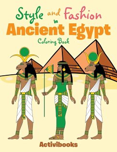 Style and Fashion in Ancient Egypt Coloring Book - Activibooks