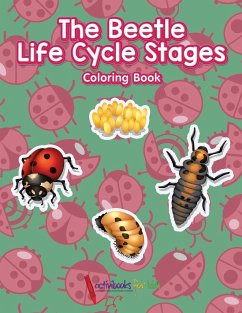 The Beetle Life Cycle Stages Coloring Book - For Kids, Activibooks