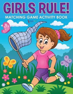 Girls Rule! Matching Game Activity Book - For Kids, Activibooks