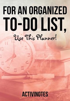 For an Organized to-do List, use This Planner! - Activinotes