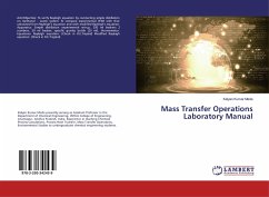 Mass Transfer Operations Laboratory Manual