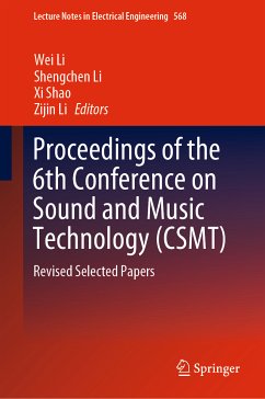 Proceedings of the 6th Conference on Sound and Music Technology (CSMT) (eBook, PDF)