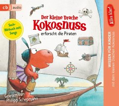 Der kleine Drache Kokosnuss erforscht die Piraten / Der kleine Drache Kokosnuss - Alles klar! Bd.4 (1 Audio-CD) - Siegner, Ingo