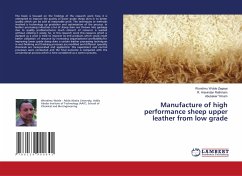 Manufacture of high performance sheep upper leather from low grade - Wolde Zegeye, Wondimu;Rathinam, R. Aravindan;Yimam, Abubeker