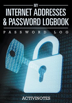 My Internet Addresses & Password Logbook - Password Log - Activinotes