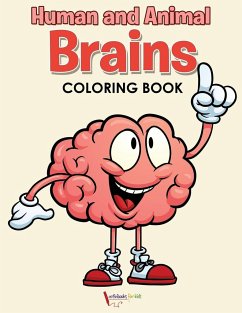 Human and Animal Brains Coloring Book - For Kids, Activibooks