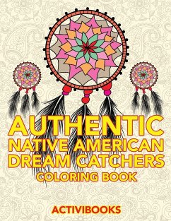 Authentic Native American Dream Catchers Coloring Book - Activibooks