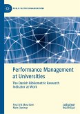 Performance Management at Universities (eBook, PDF)