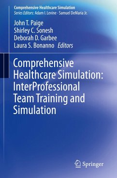 Comprehensive Healthcare Simulation: InterProfessional Team Training and Simulation