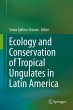 Ecology and Conservation of Tropical... - Bild 1