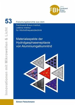 Materialaspekte der Hydridgasphasenepitaxie von Aluminiumgalliumnitrid (eBook, PDF)