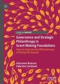 Governance and Strategic Philanthropy in Grant-Making Foundations (eBook, PDF)