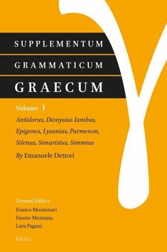 Supplementum Grammaticum Graecum 1 - Dettori, Emanuele