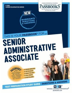 Senior Administrative Associate (C-2393): Passbooks Study Guide Volume 2393 - National Learning Corporation