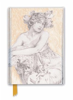 Alphonse Mucha: Study for Documents Décoratifs Plate 12 (Foiled Journal)