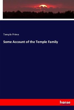 Some Account of the Temple Family - Prime, Temple