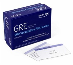 GRE Vocabulary Flashcards + Online Access to Review Your Cards, a Practice Test, and Video Tutorials - Kaplan Test Prep