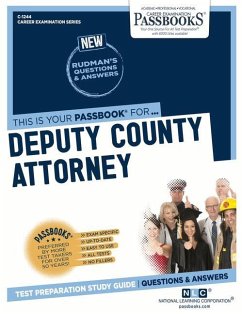 Deputy County Attorney (C-1244): Passbooks Study Guide Volume 1244 - National Learning Corporation