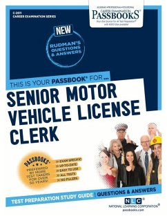 Senior Motor Vehicle License Clerk (C-2611): Passbooks Study Guide Volume 2611 - National Learning Corporation