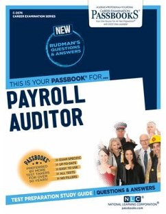 Payroll Auditor (C-2074): Passbooks Study Guide Volume 2074 - National Learning Corporation