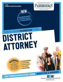 District Attorney (C-1257): Passbooks Study Guide Volume 1257 - National Learning Corporation