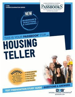 Housing Teller (C-346): Passbooks Study Guide Volume 346 - National Learning Corporation