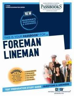 Foreman Lineman (C-2024): Passbooks Study Guide Volume 2024 - National Learning Corporation