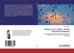 Poetry is an ¿affect¿ of the Emotional Habitus