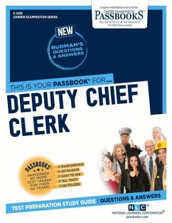 Deputy Chief Clerk (C-1238): Passbooks Study Guide Volume 1238 - National Learning Corporation